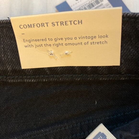 Universal Thread Jeans Womens 10 Black Beaded Comfort Stretch Mid Rise 90s Baggy - Picture 6 of 16